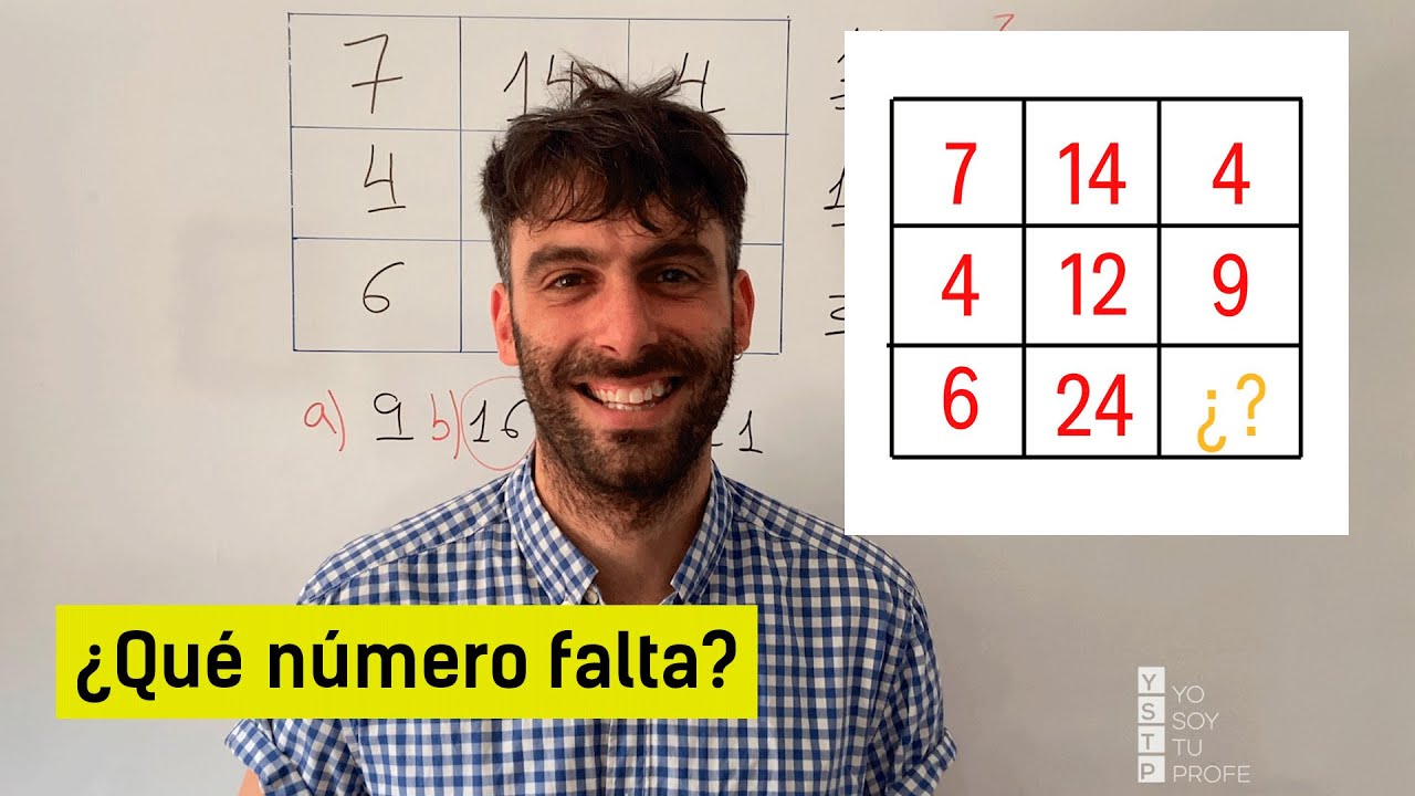 ¿Qué número falta 🧠Rompecabezas matemático