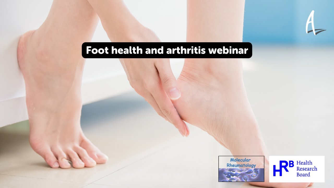 Foot health and arthritis webinar with Sandra Caulfield and Yvonne Buckley