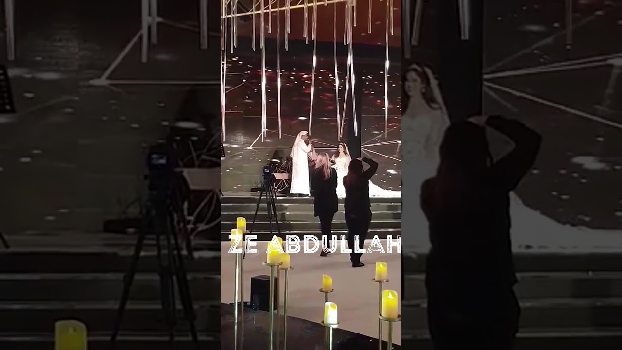 زفة رؤى الصبان من حفل زفافها بالرياض شاهد جمال رؤى 😍