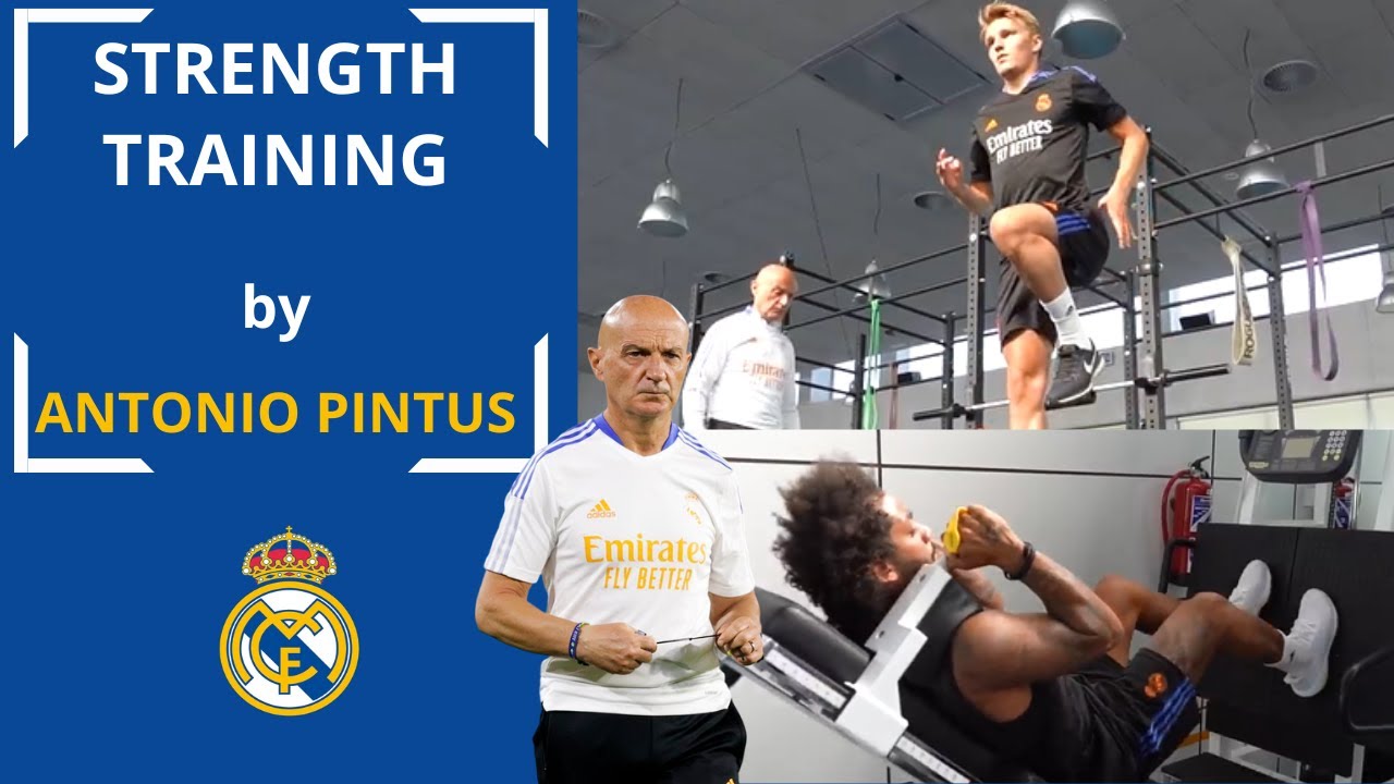 Strength training for football players - Antonio Pintus | Real Madrid CF