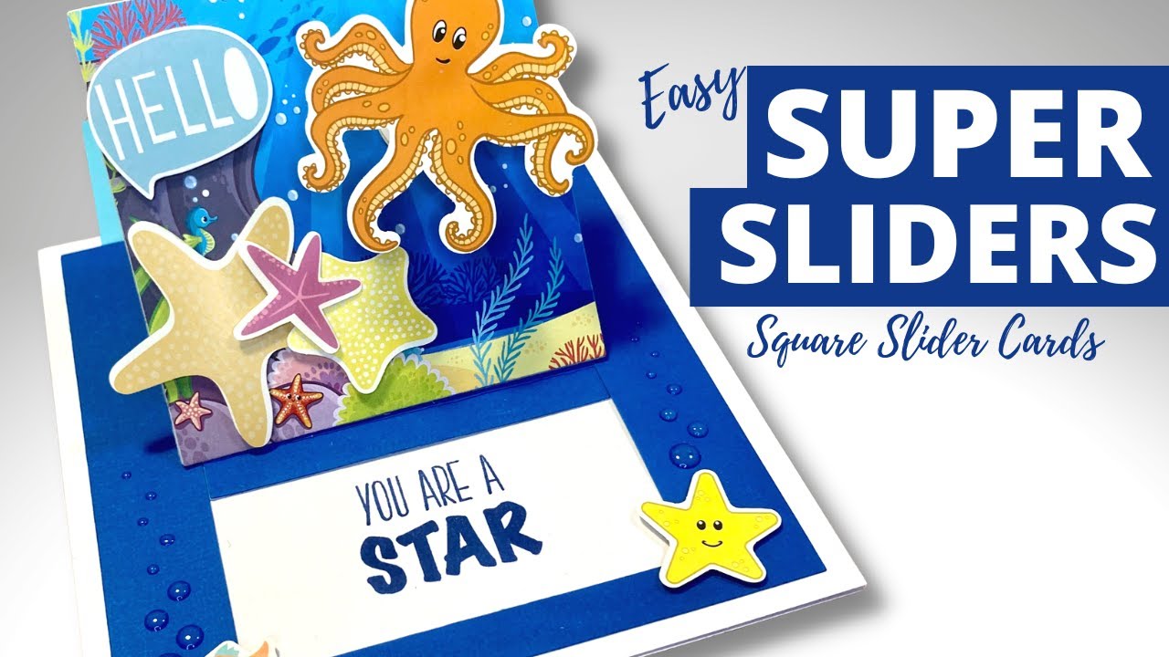 EASY Square Slider Cards!