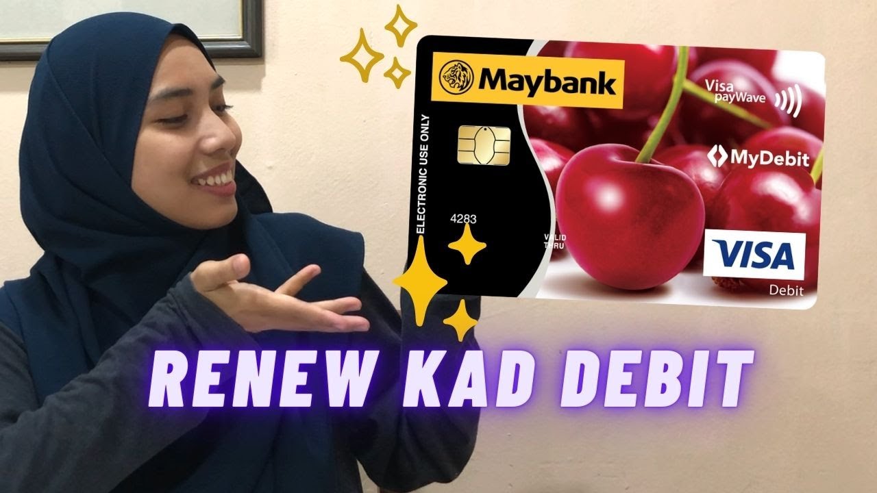 Cara Tukar Kad ATM/Debit Maybank Expired secara Online dari rumah melalui Maybank2u