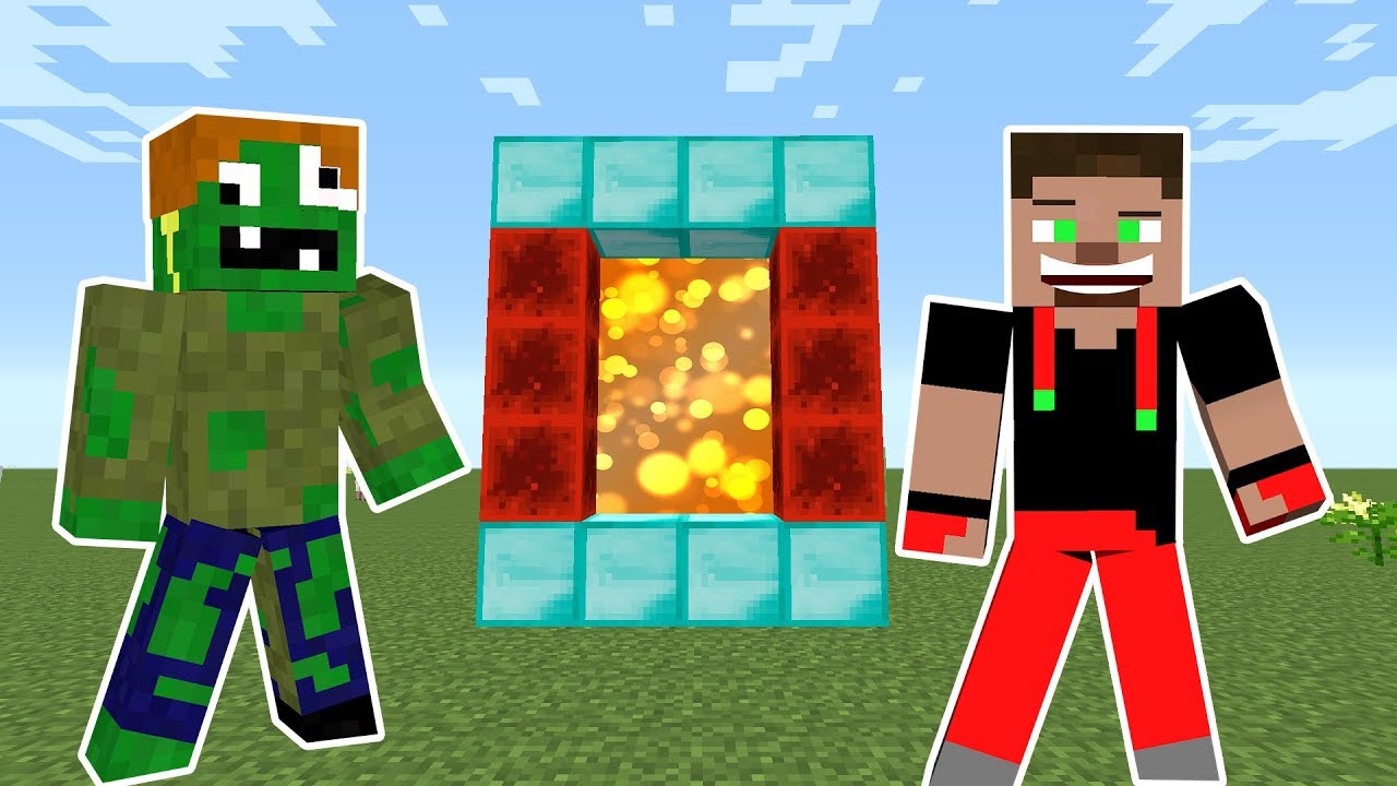 ZOMBİK VE STEVE IŞINLANDI 😱 - Minecraft
