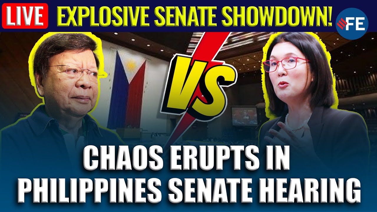 Philippines Senate Chaos LIVE: Lawmakers Clash In Basic Education Committee