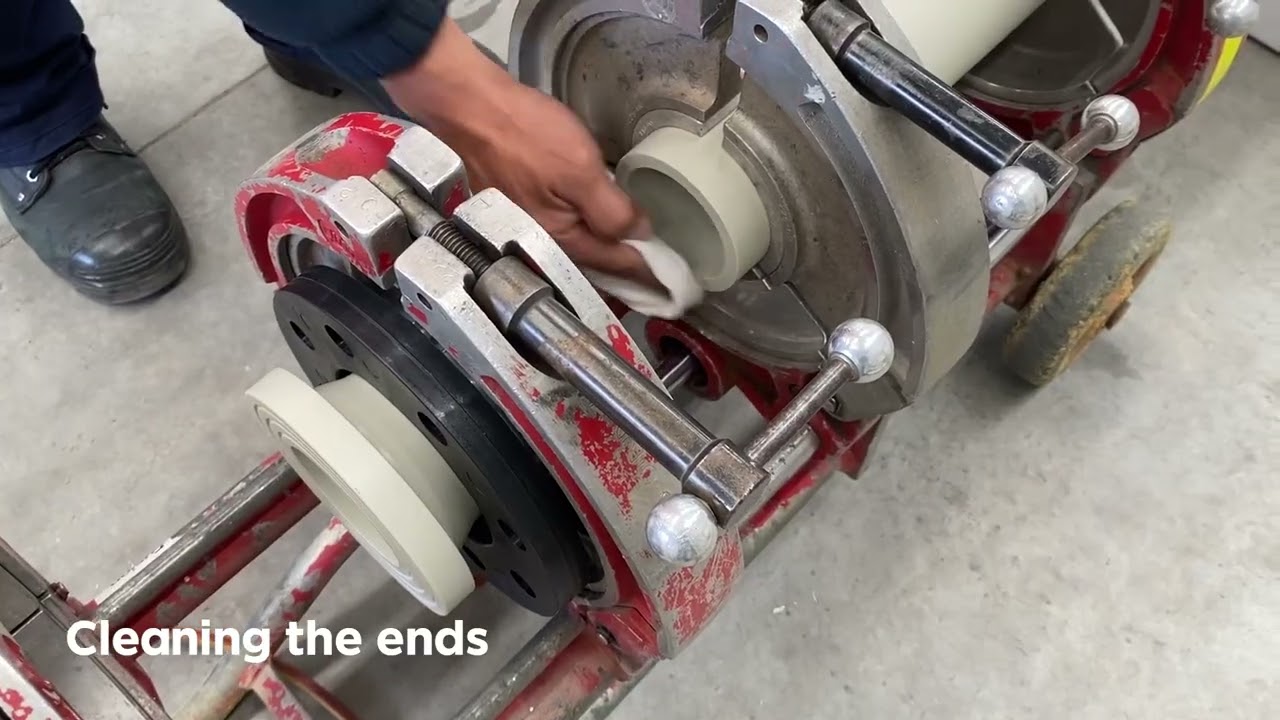 Polypropylene Spool Butt Welding at Fusion Australia