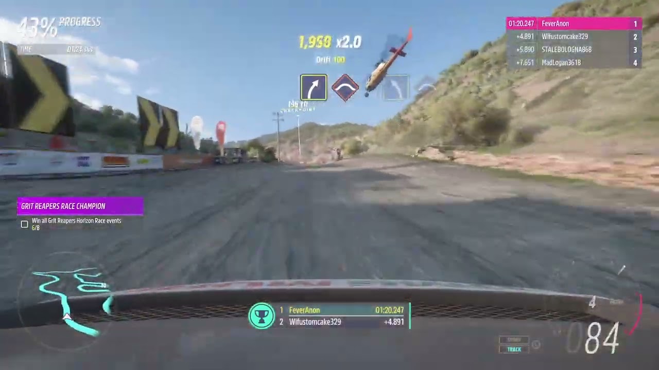 Toyota Yaris Run on FH5 Rally Adventure