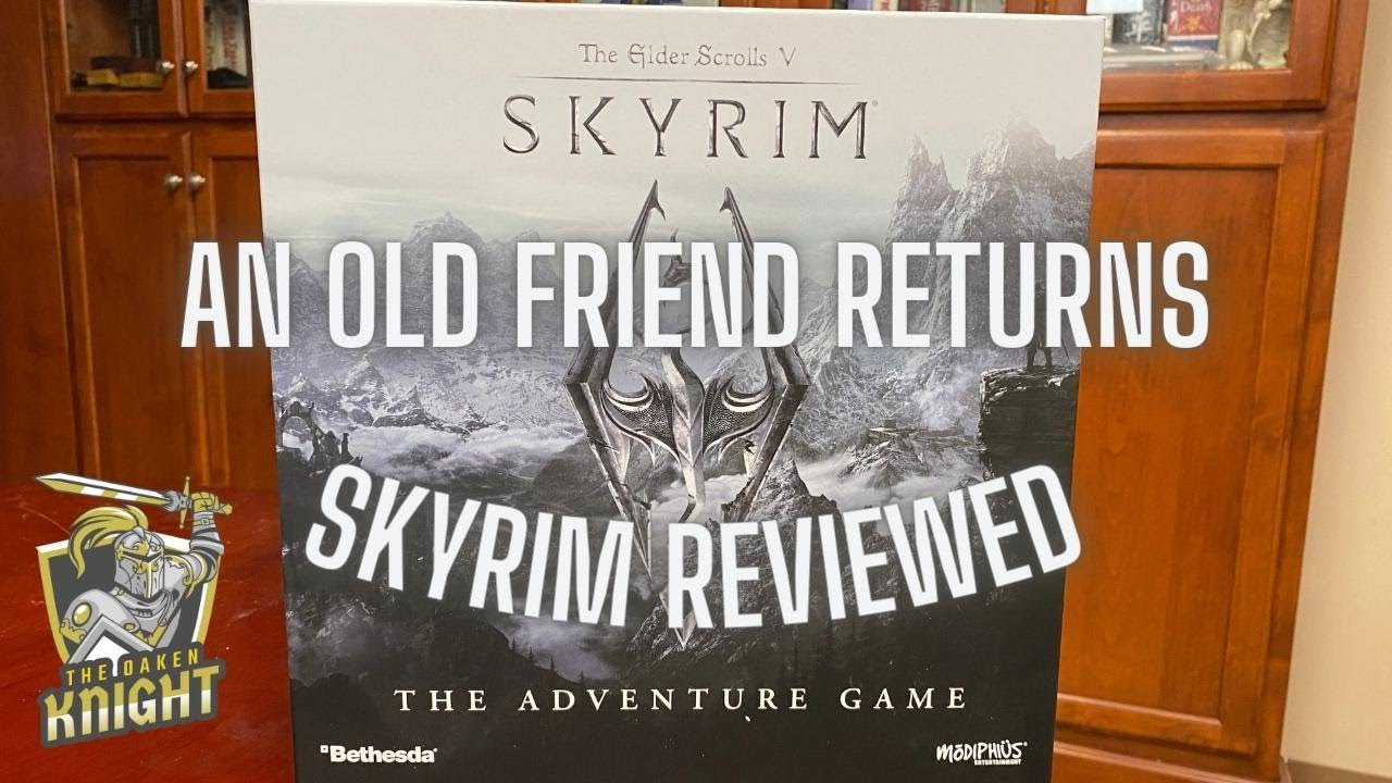 Skyrim -- The Adventure Board Game -- A Review of this computer game conversion.