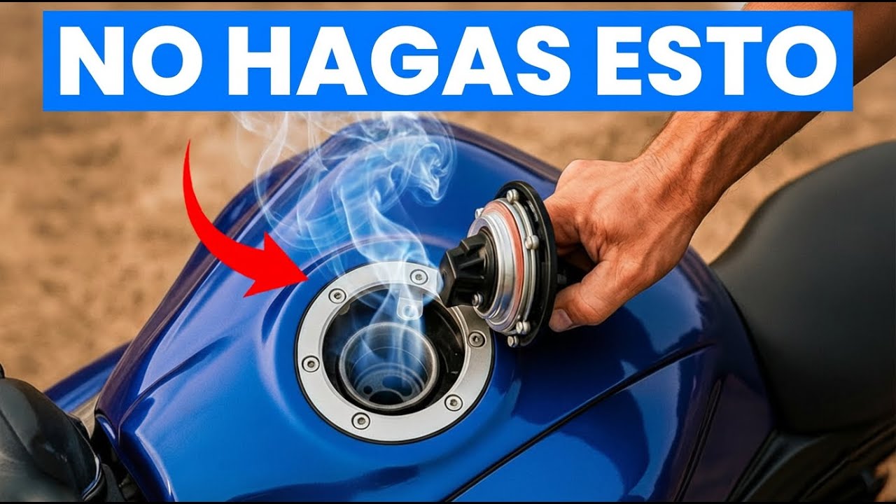 9 errores al repostar que están acabando lentamente con tu motocicleta