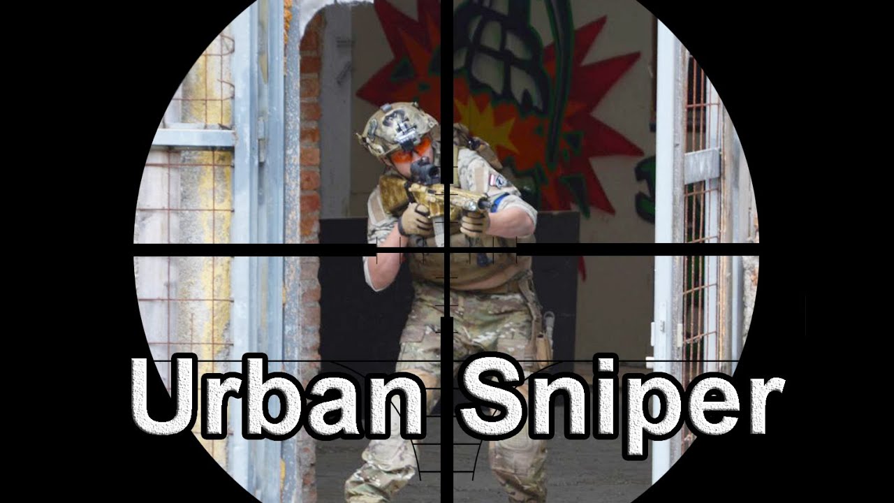 Airsoft Sniper Gameplay - Scope Cam - Urban Sniper