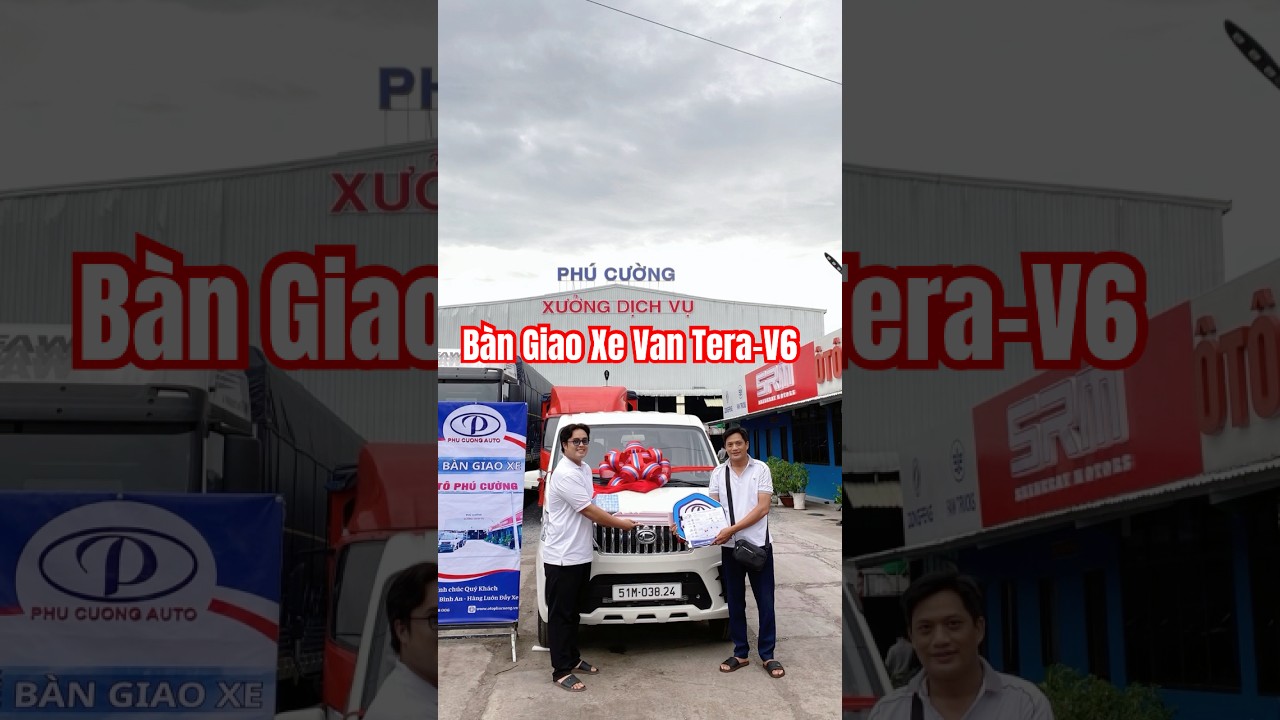 Ng&agrave;y đẹp b&agrave;n giao xe Van Tera V6 cho qu&yacute; kh&aacute;ch h&agrave;ng #teraco #terav6 #teravan #xemoi