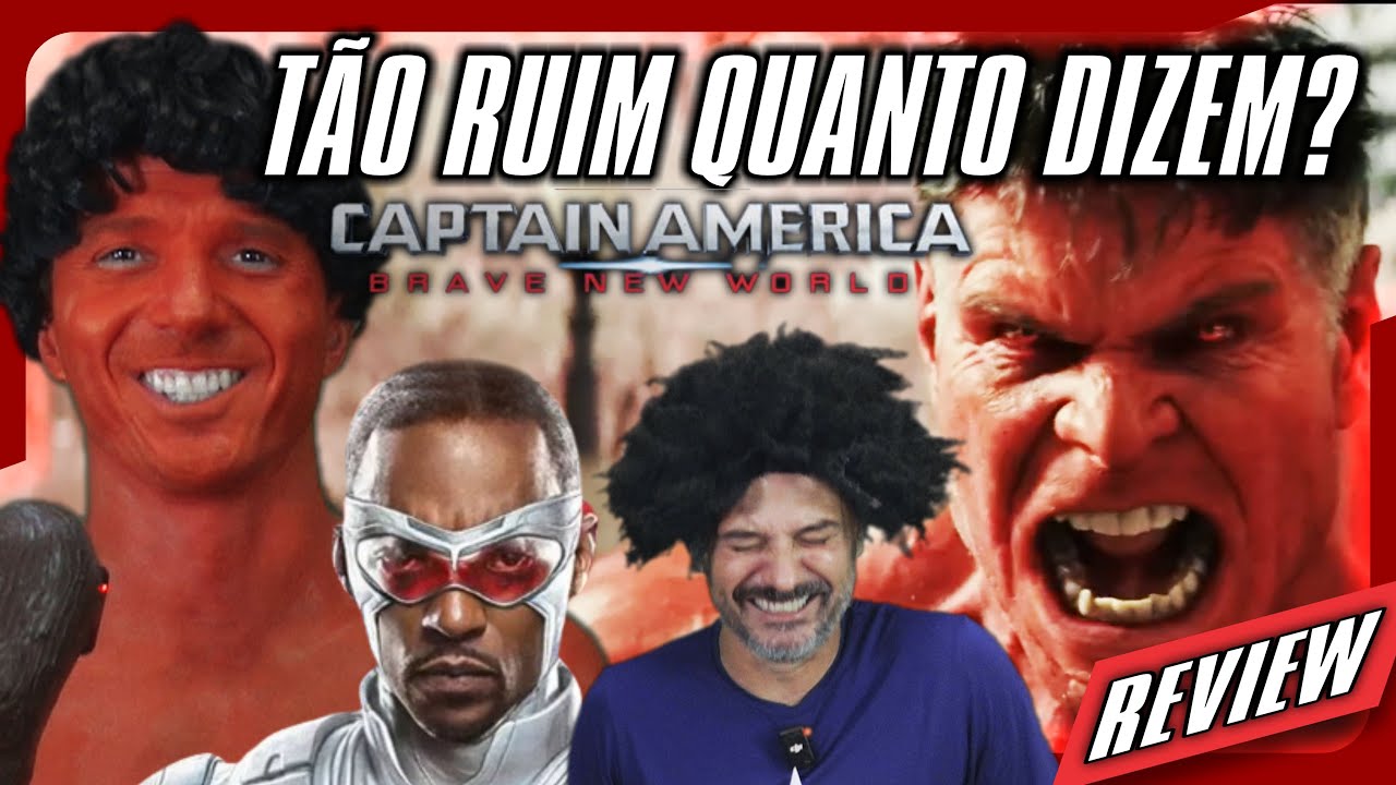 🎬 Capitão América: Admirável é TÃO RUIM ASSIM? | Irmãos Piologo Review