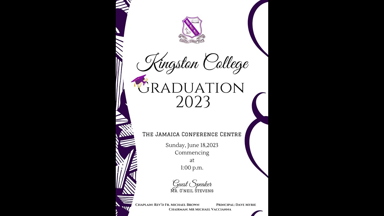 Kingston College Graduation 2023