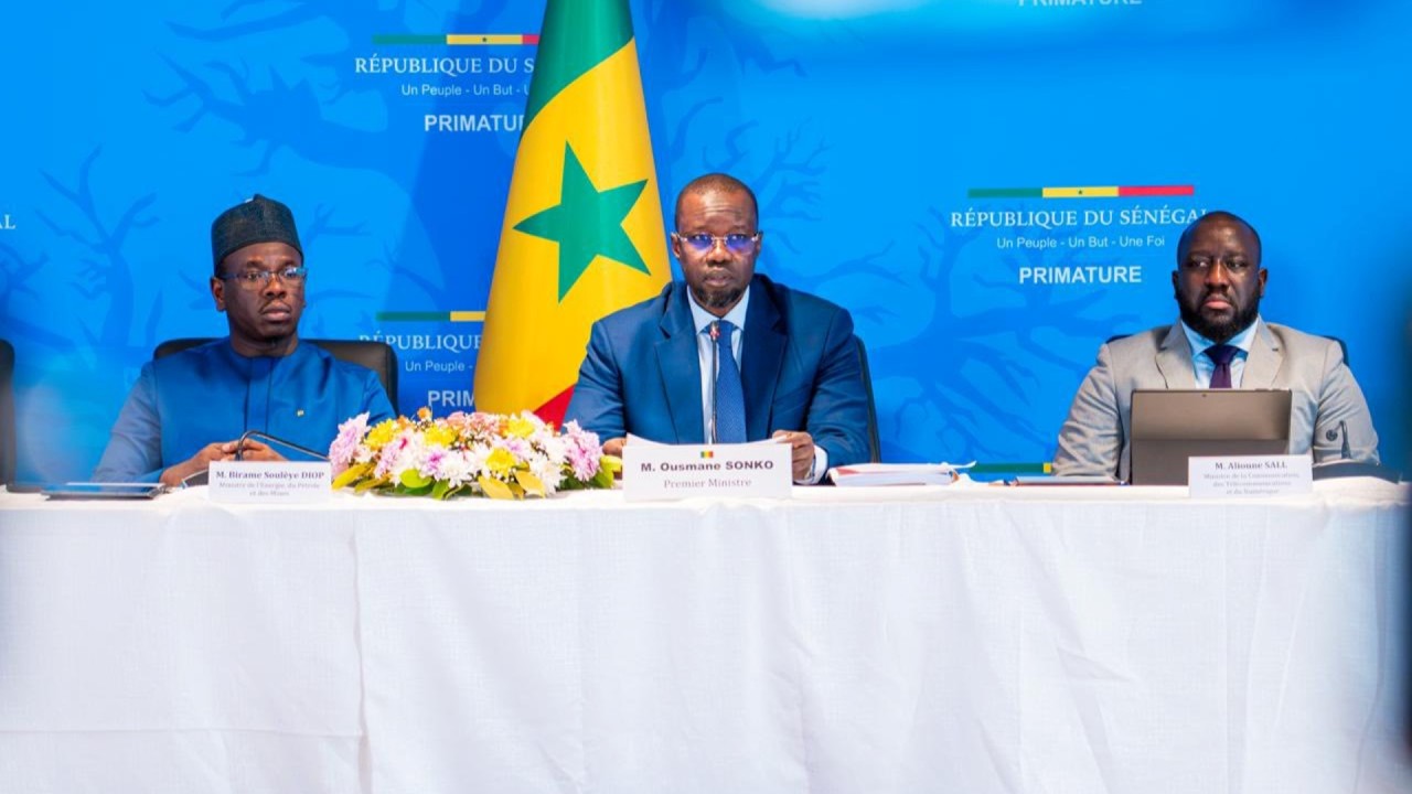Point de presse du Premier ministre Ousmane SONKO