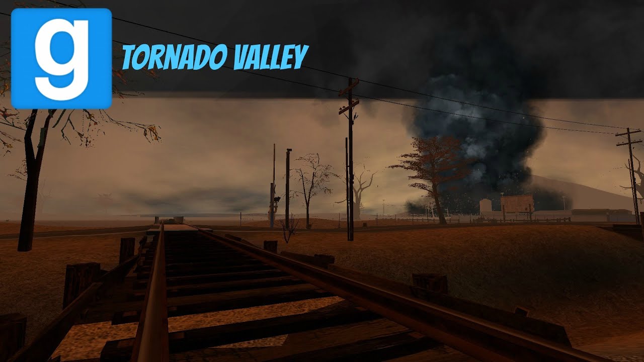 Gmod Tornado Valley Gameplay (Survival & Chasing)