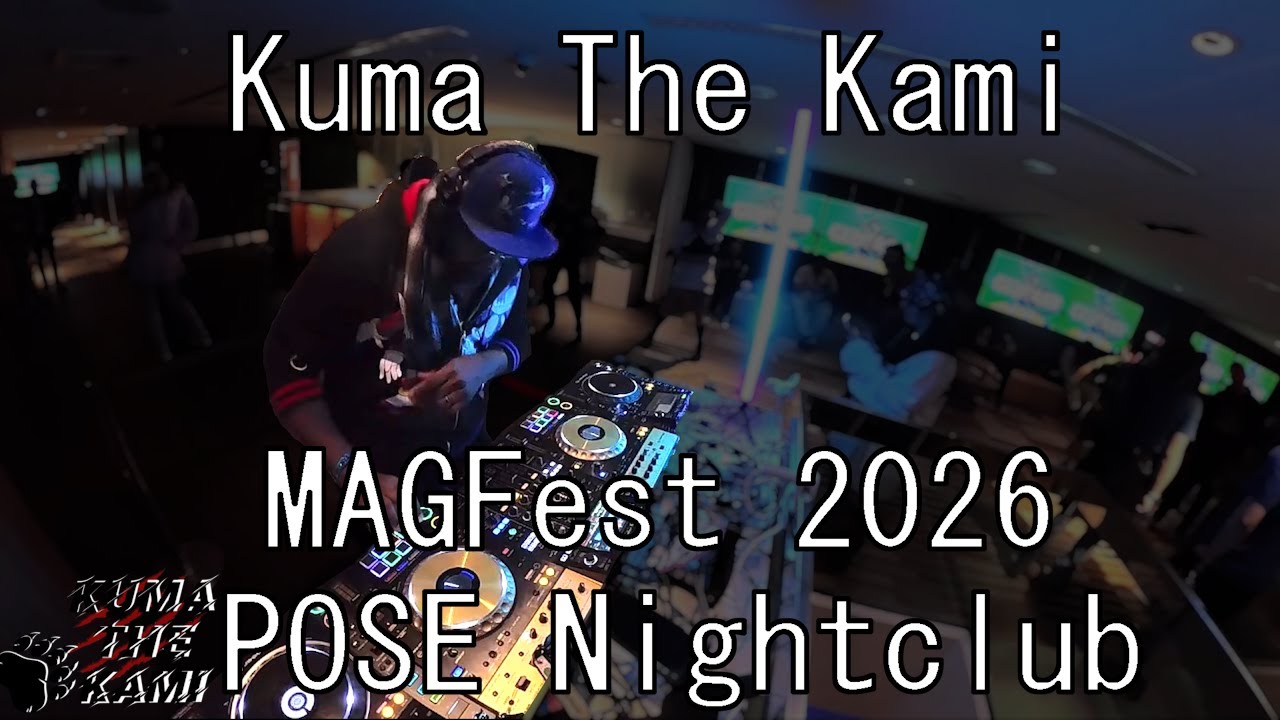 Kuma The Kami @ MAGFest POSE 1-8-2026 [ #dubstep #trap #jerseyclub ]