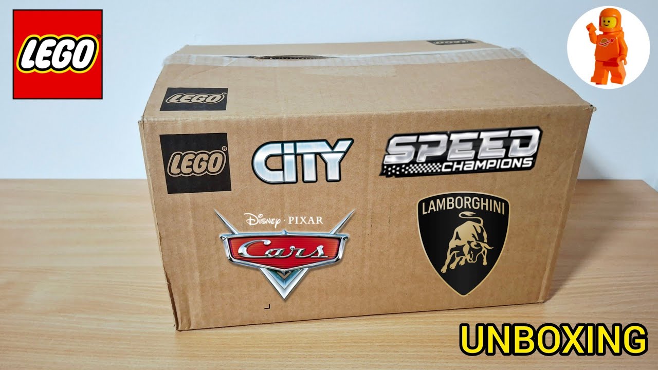 LEGO Speed Champions and City unboxing!