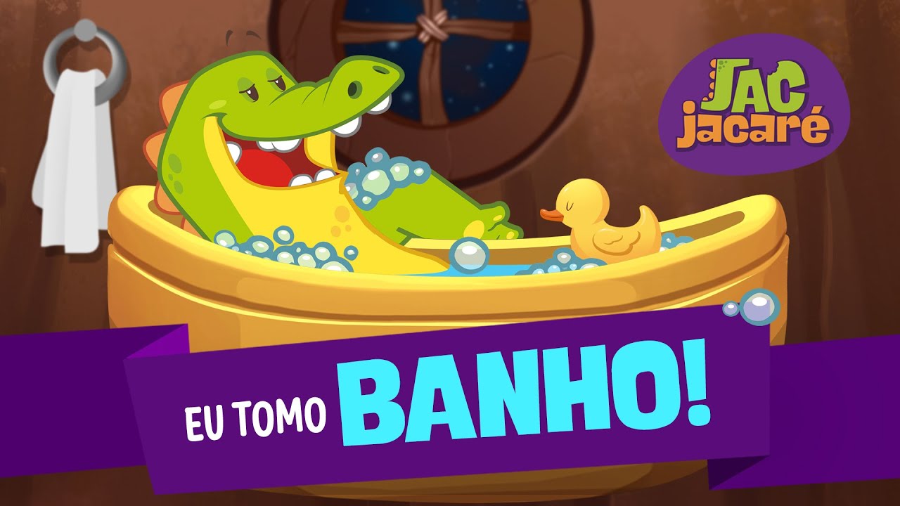 Jac Jacar&eacute; | Eu Tomo Banho! - Clipe Infantil