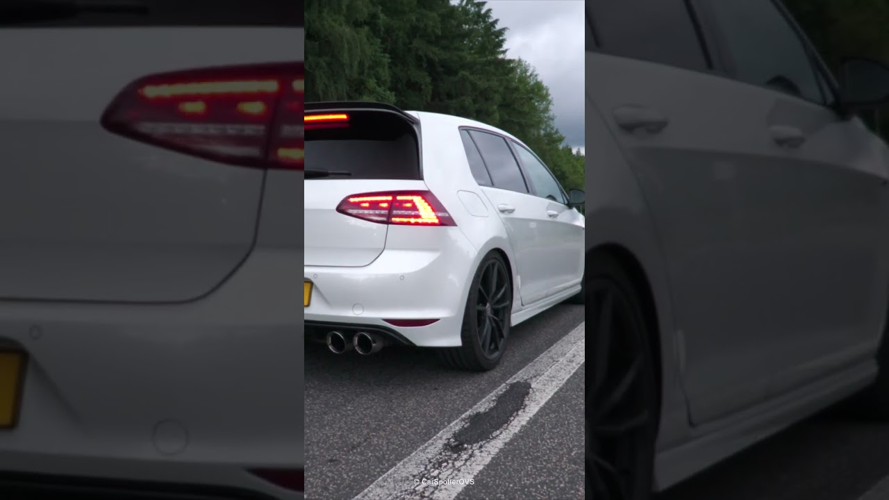 VW Golf 7R Milltek Exhaust - LAUNCH CONTROL!
