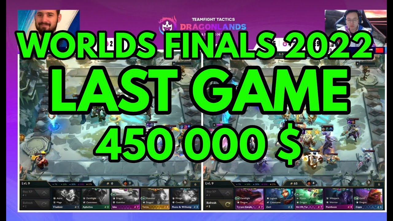 TFT Worlds Grand Finals last game set 7.5 2022