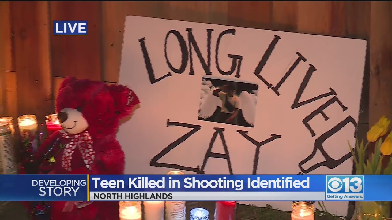 Vigil Held For Teen Killed On North Highlands Shooting