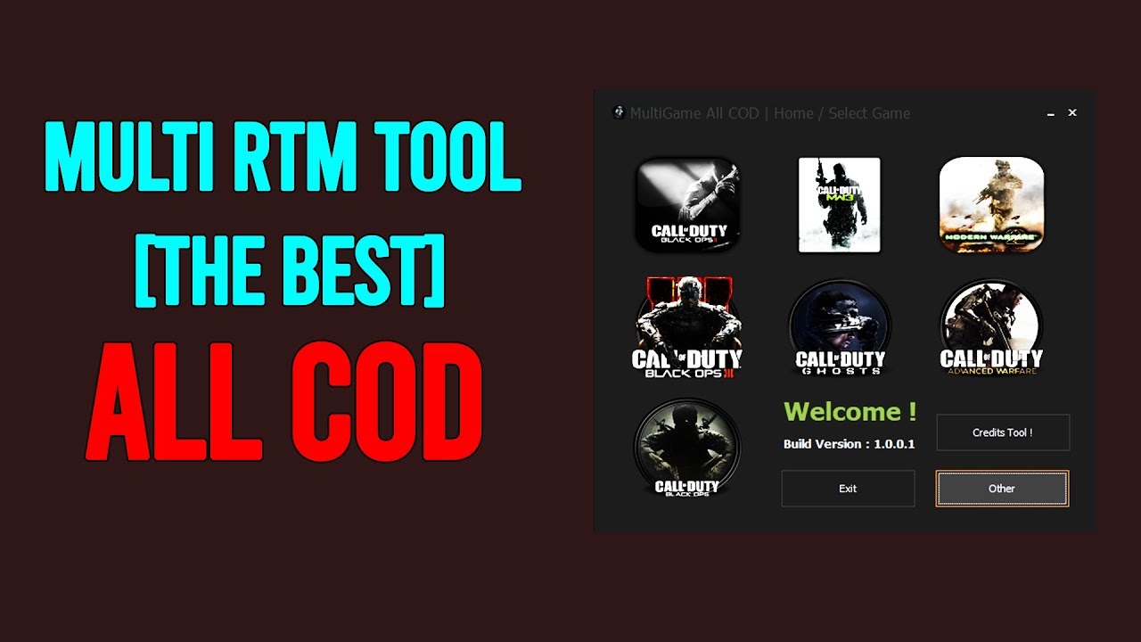 [PS3/RTM] All COD RTM Tool (Multi RTM) Working on DEX/CEX/HEN (2020)