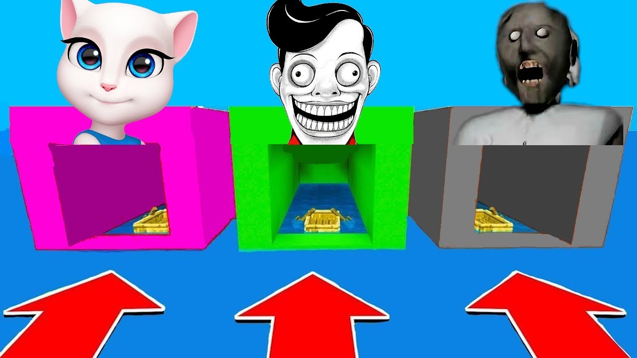 NE CHOISISSEZ PAS LE MAUVAIS BATEAU SUR MINECRAFT ! Angela , Mr Chuckle Teeth , Granny
