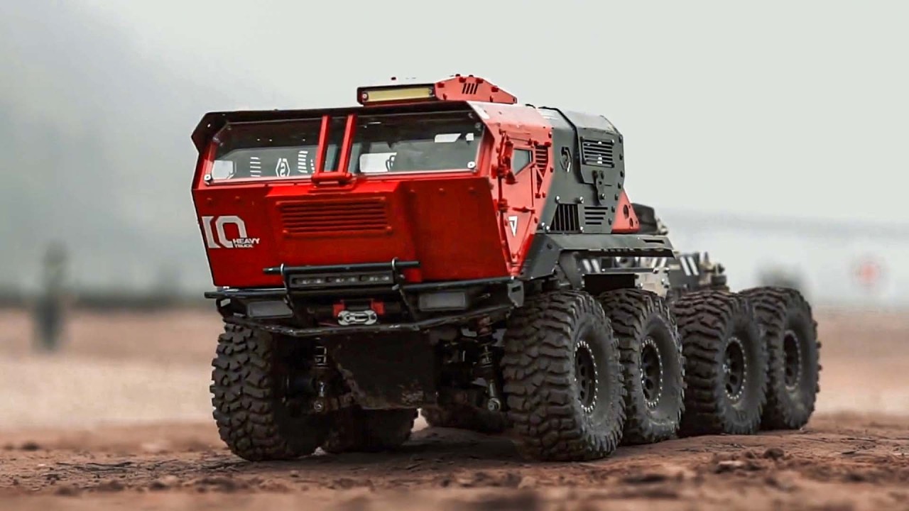 1/10 RC 8x8 Military Truck – Extreme Size, Smoke, Sound & Upgraded Gun in Action!