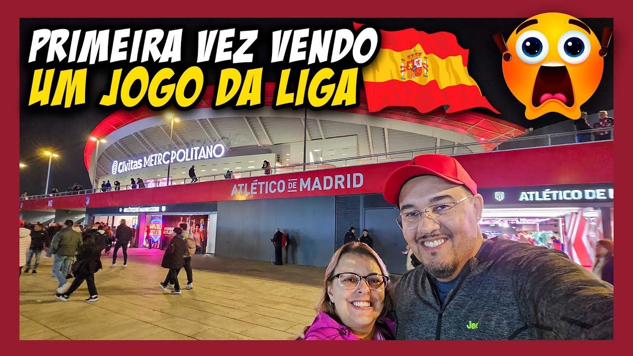 🇪🇸 Estádio Cívitas Metropolitano em Madri - Jogo da Liga Espanhola ⚽️