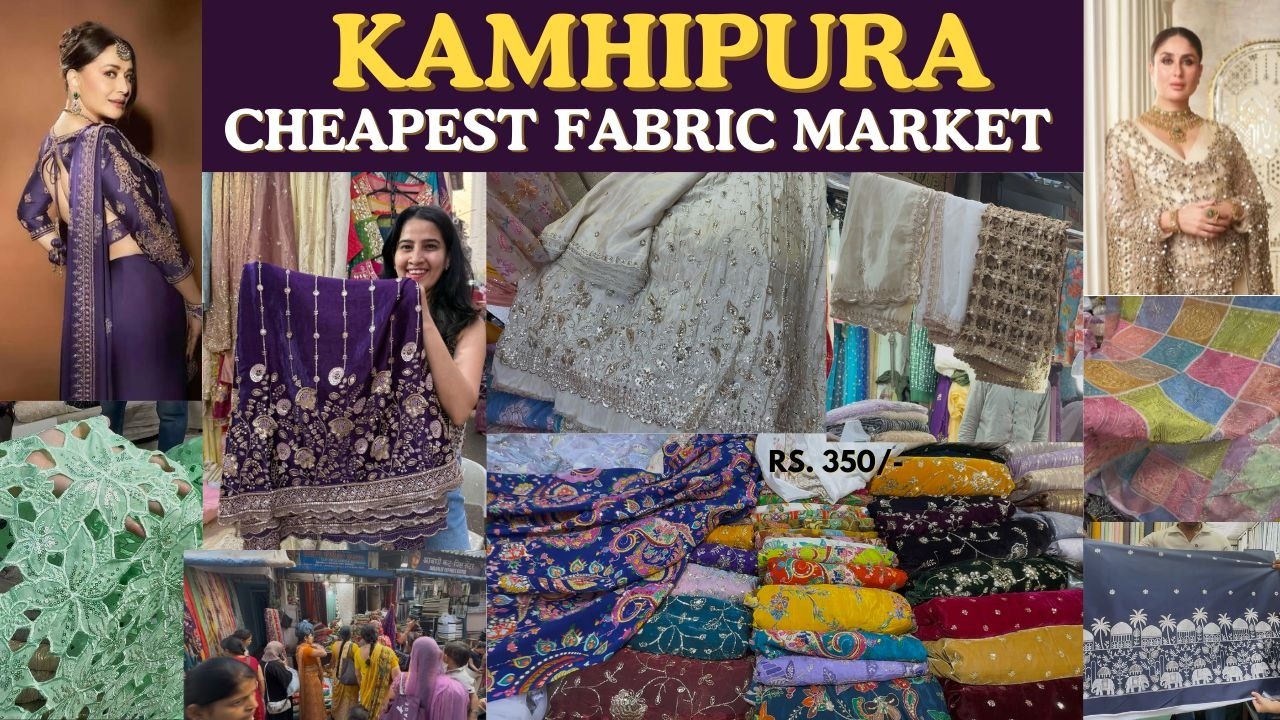 Cheapest Fabric Market In Mumbai | Wedding Outfits | Mens Kurta Fabric Kamathipura Market