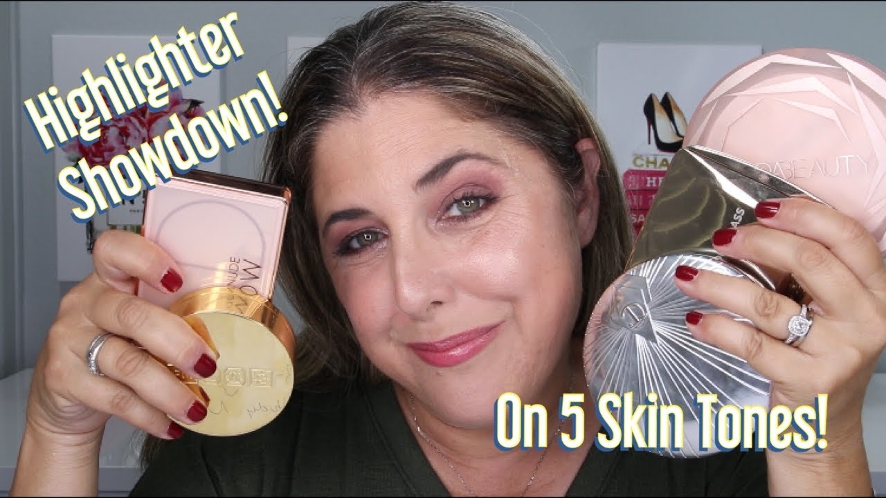 Highlighter Showdown! On 5 Skin Tones: Pat McGrath, Charlotte Tilbury, Natasha Denona and More!