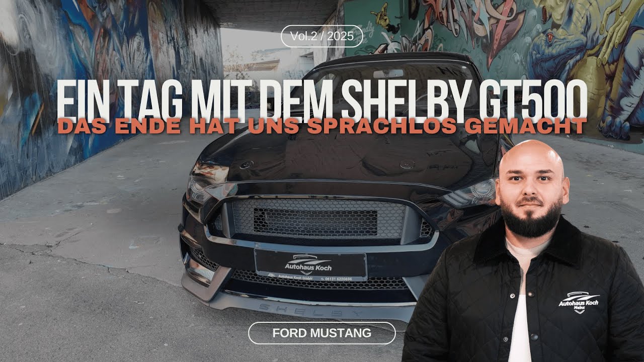 Ford Mustang GT 5.0 V8 im Shelby-Look🔥 | Der Traum eines jeden Muscle-Car-Fans!