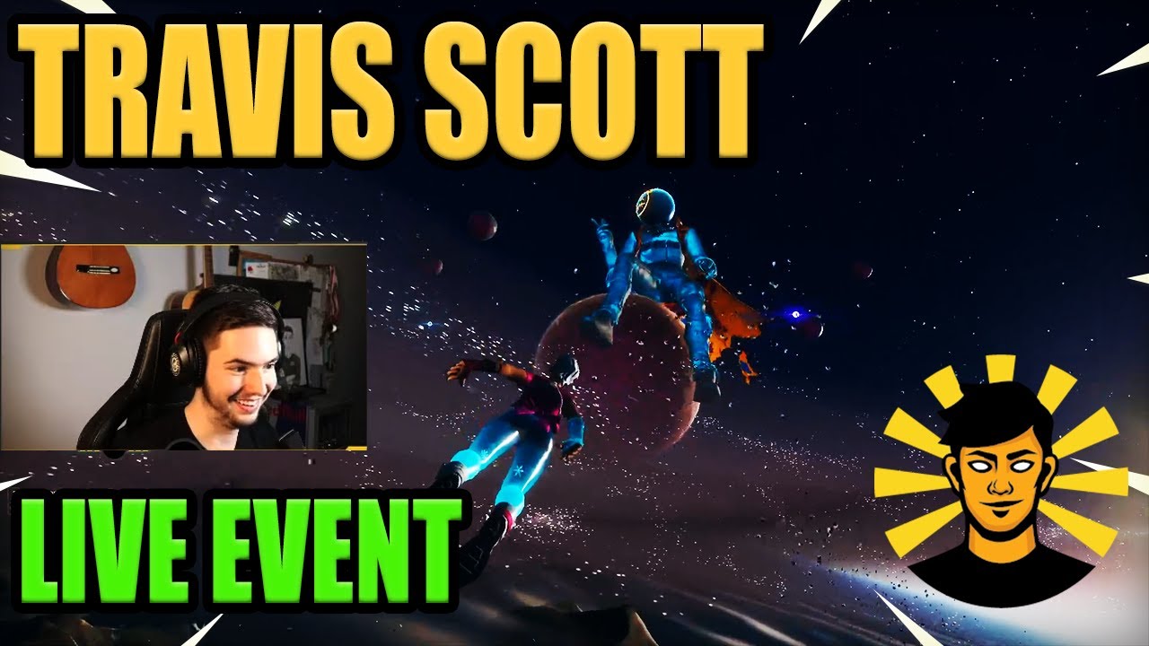 TRAVIS SCOTT EVENT REAKCIÓ! [Fortnite]