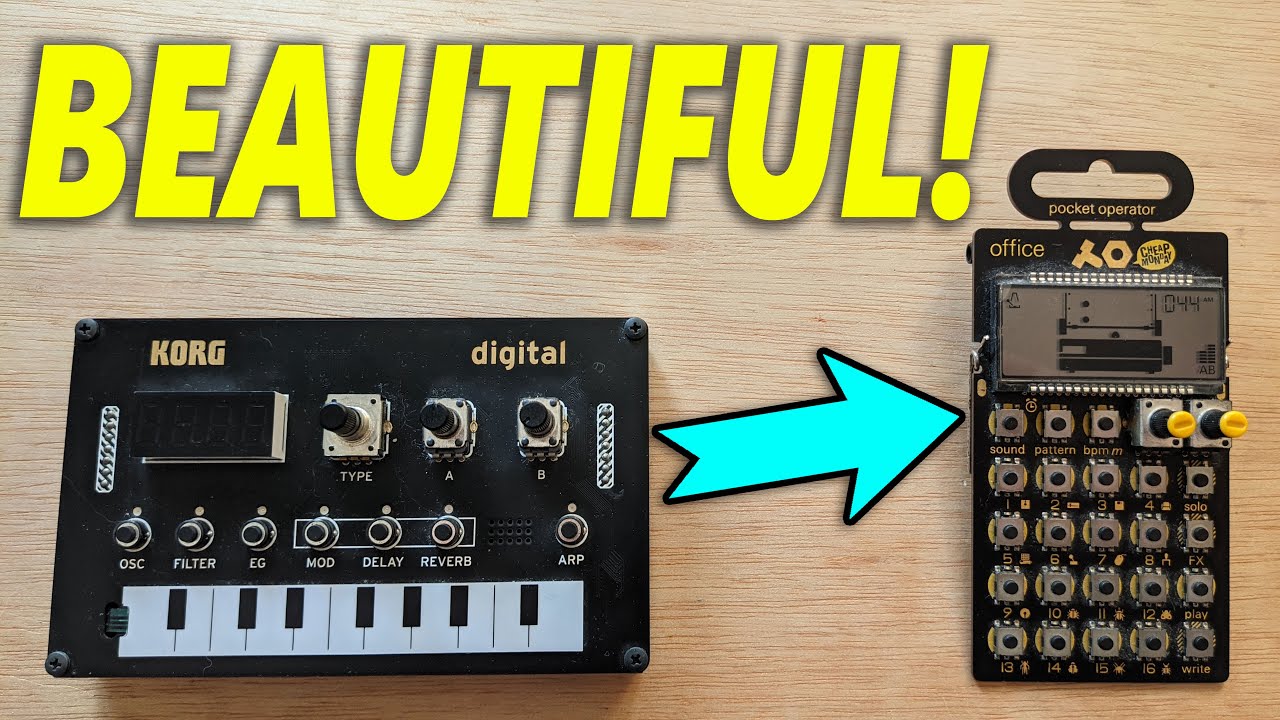NTS-1 Makes the PO-24 Sound Beautiful!