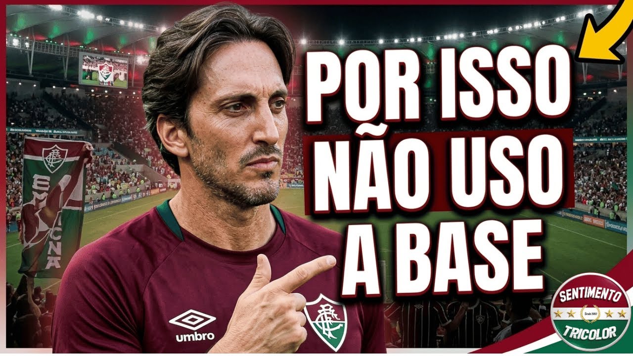ZUBELDIA EXPLICA O MOTIVO DE NÃO USAR A BASE NO FLUMINENSE
