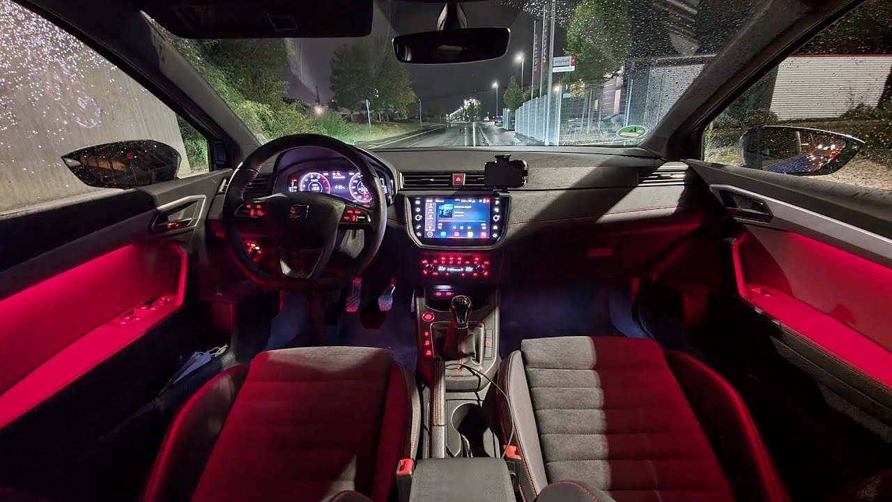 2021 Seat Ibiza 1.0 TSI - at night | Ambientebeleuchtung