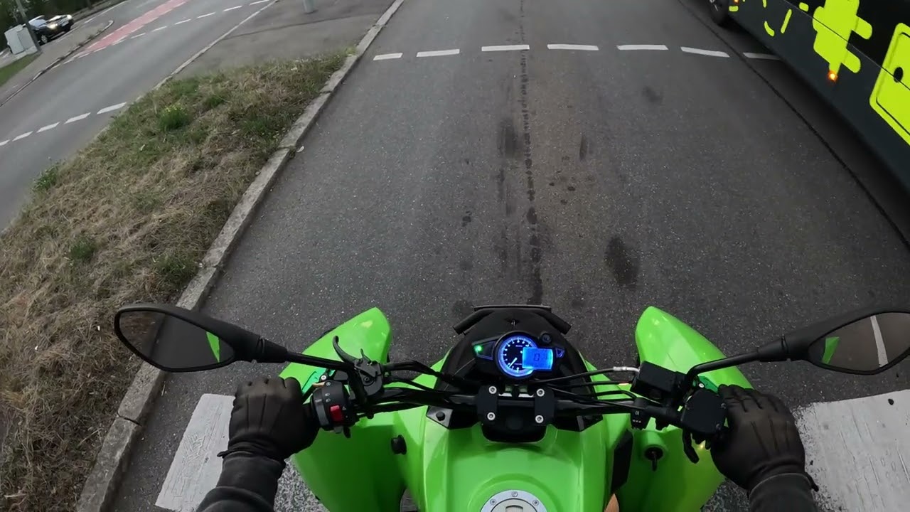 Kleine Rundfahrt | 0 bis 100 KM/H Test | Access Xtreme 480 Supermoto