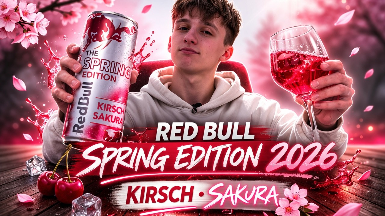 Red Bull Spring Edition Kirsch Sakura 2026 🍒 Beste Frühlings-Edition bisher?