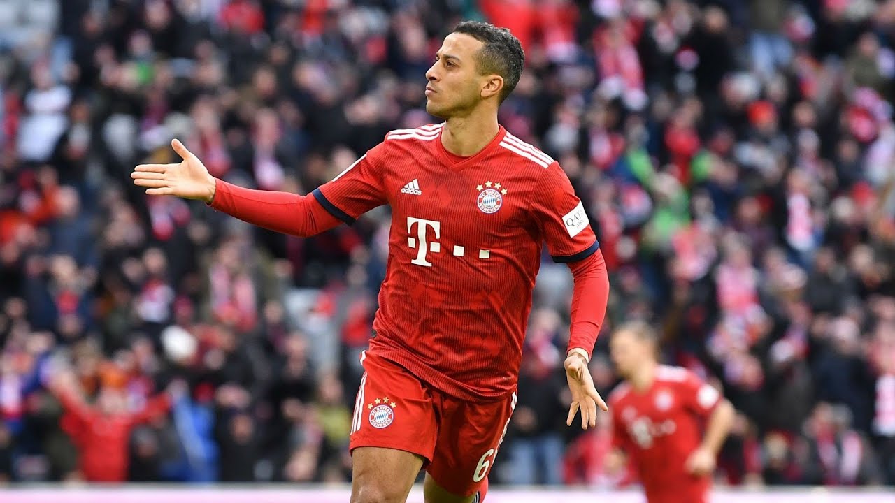 Thiago alcantara vs RB Leipzig