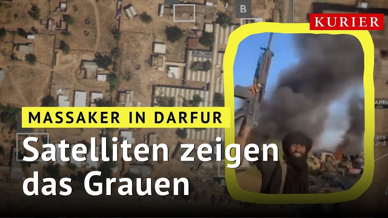 Massaker in Darfur: Satellitenbilder zeigen Gr&auml;ueltaten in El-Fasher | Sudan-Krieg eskaliert