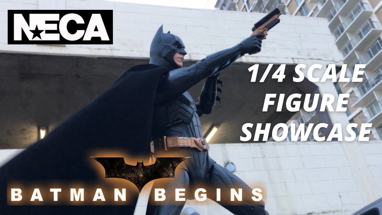 NECA 1/4 Scale Batman Begins | Outdoor Poses Showcase