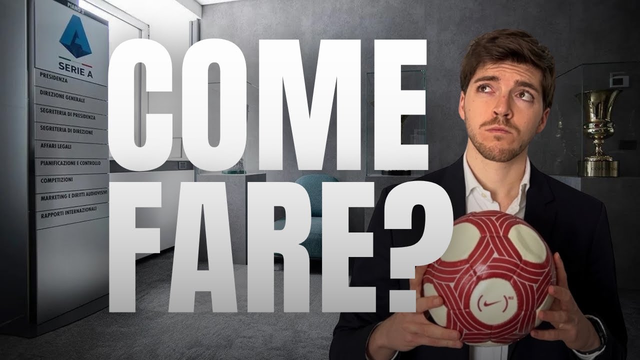 Come LAVORARE nel MONDO del CALCIO? Fai così!