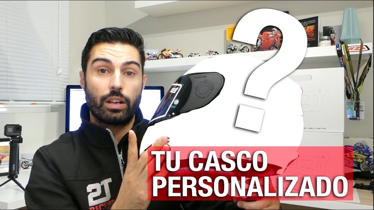 Como conseguir tu CASCO personalizado · 3D HELMETS · NZI SPYDER V