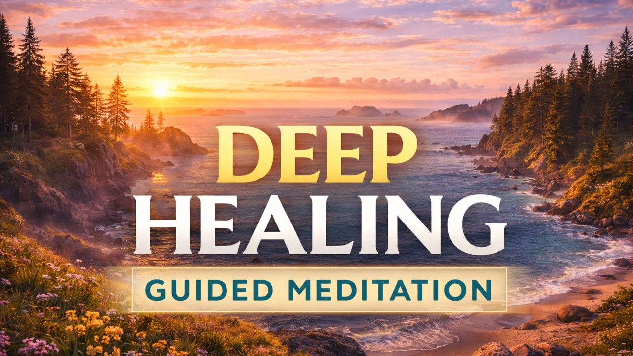 1 Hour Deep Healing Guided Meditation for Self Love, Inner Peace and Emotional Release | Omivara