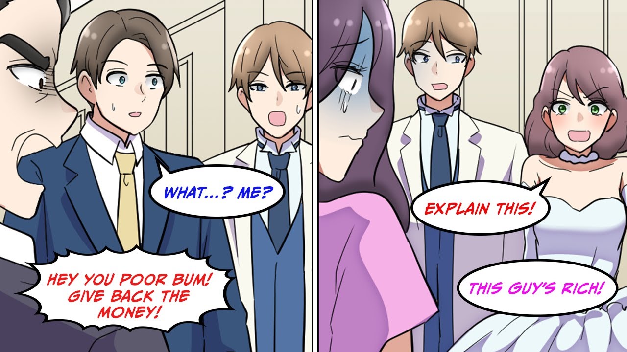 The bride's relatives were furious with me at a friend's wedding… [Manga Dub]