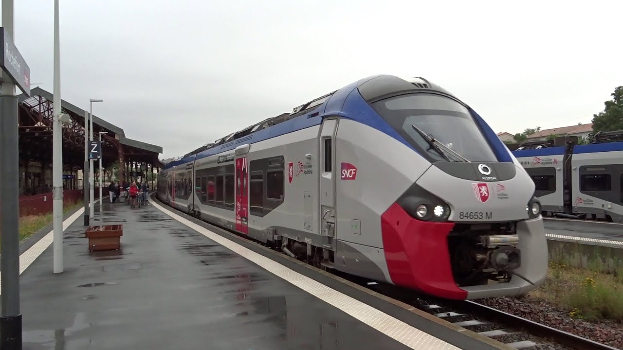 trafic voyageur en gare de Rochefort