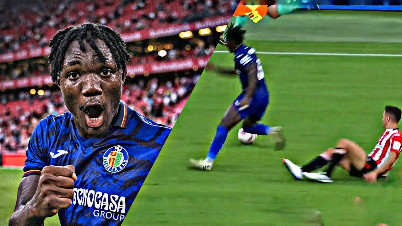 Christantus Uche Laliga Debut For Getafe Vs Athletic Bilbao