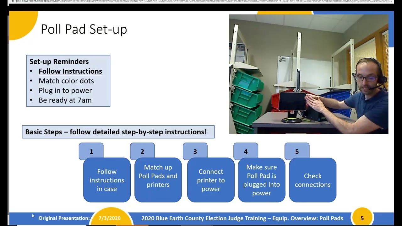 Poll Pad Electronic Rosters