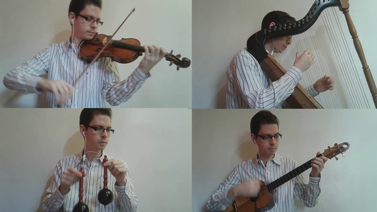 Viajera del Rio (Cover en Violin, Arpa, Cuatro y Maracas)