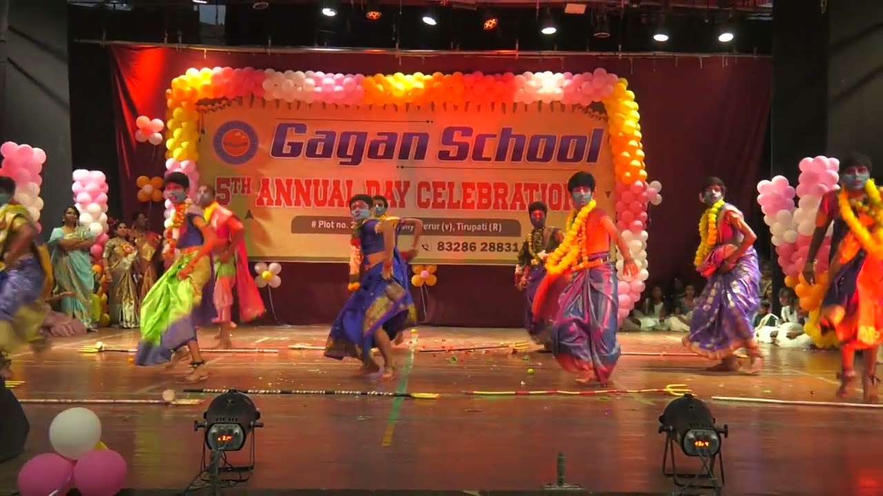 GAGAN SCHOOL, TIRUPATI. FIFTH ANNUAL DAY CELEBRATIONS