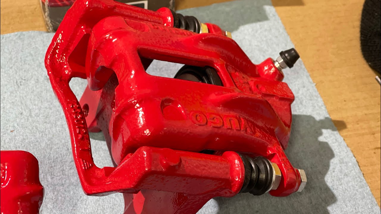 BRAKE CALIPER POWDERCOATING DIY